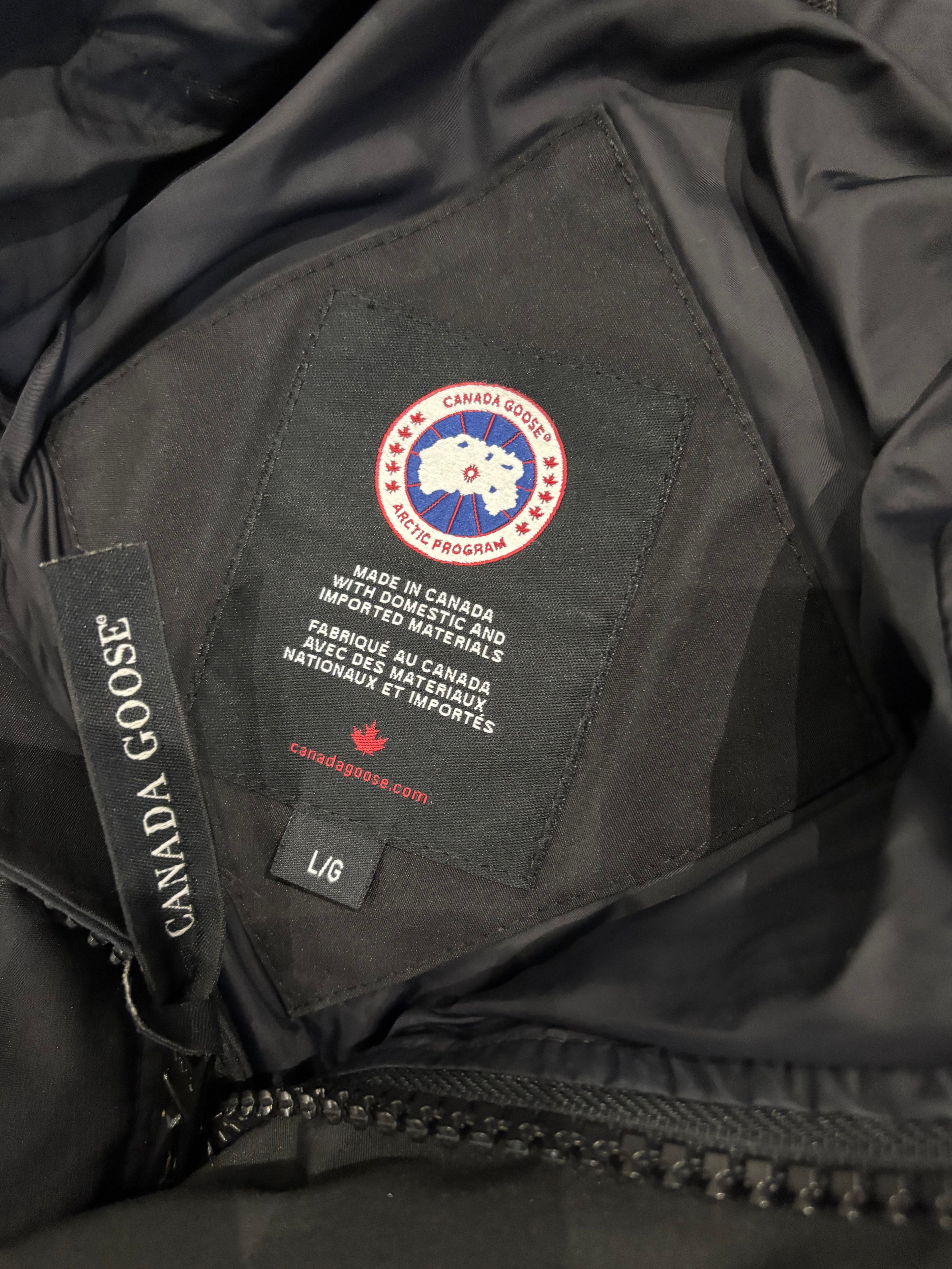 Canada Goose Carson Black Size L