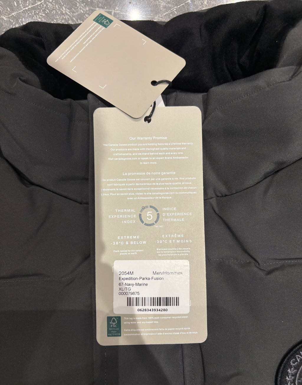 Canada Goose Body Warmer Grey Size XL