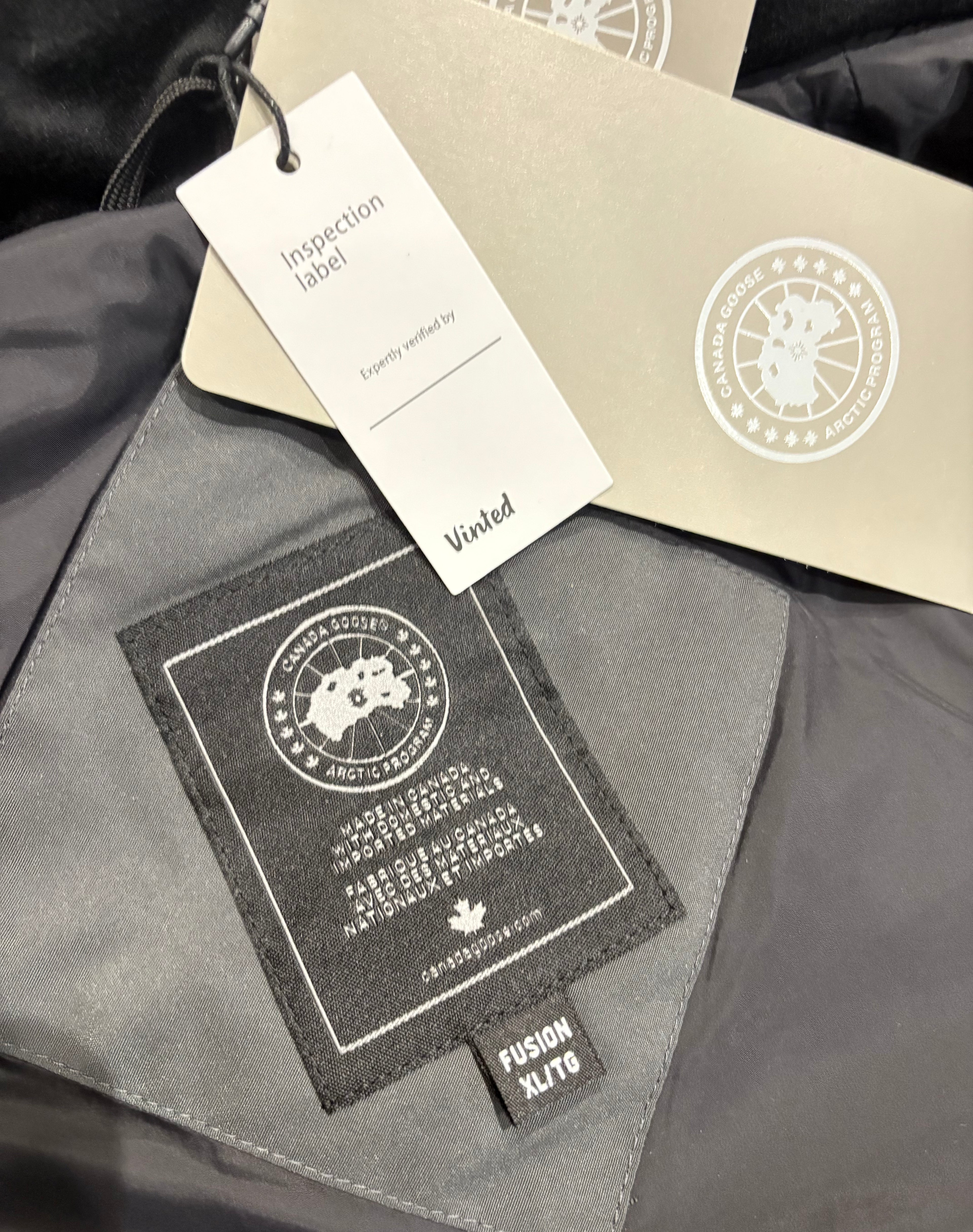 Canada Goose Body Warmer Grey Size XL